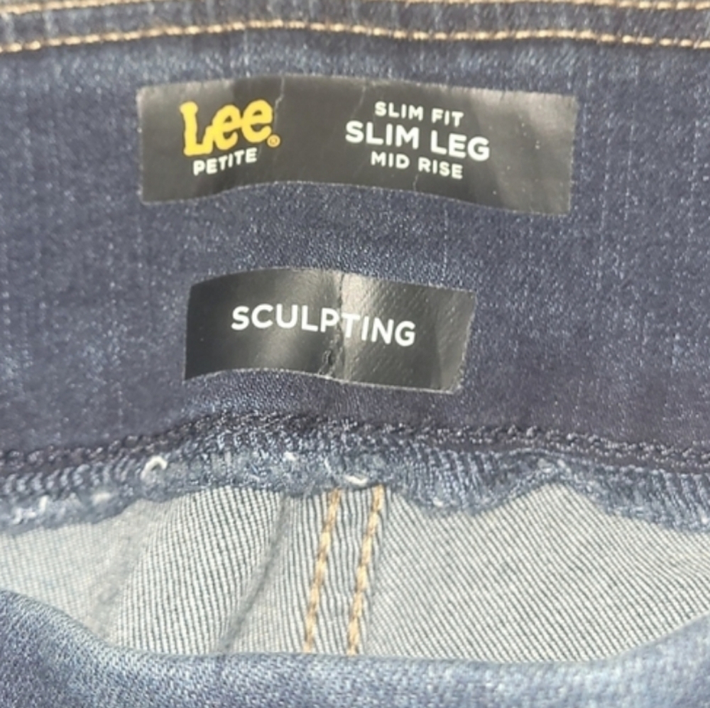 WOMEN'S NWT LEE PETITE PANTS - Picture 4 of 7